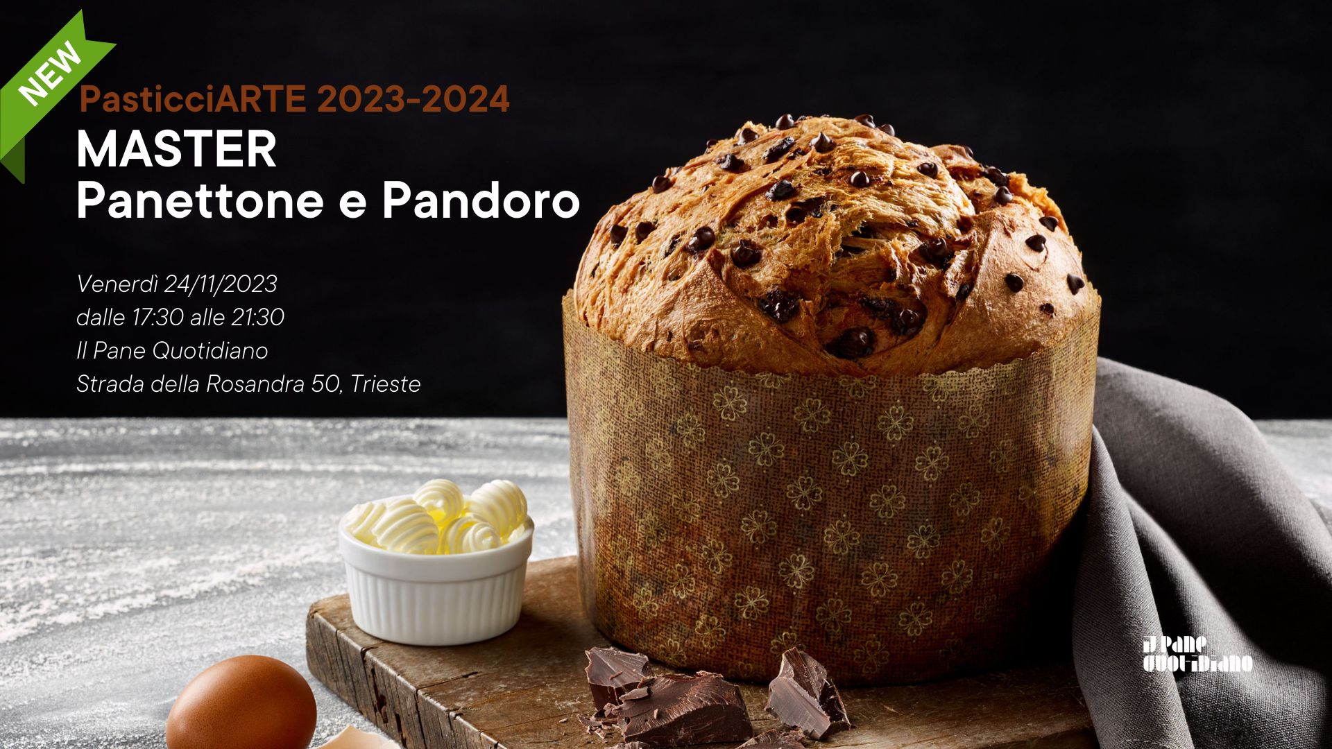 **SOLD OUT** PasticciARTE 8 - Master: Panettone e Pandoro 
