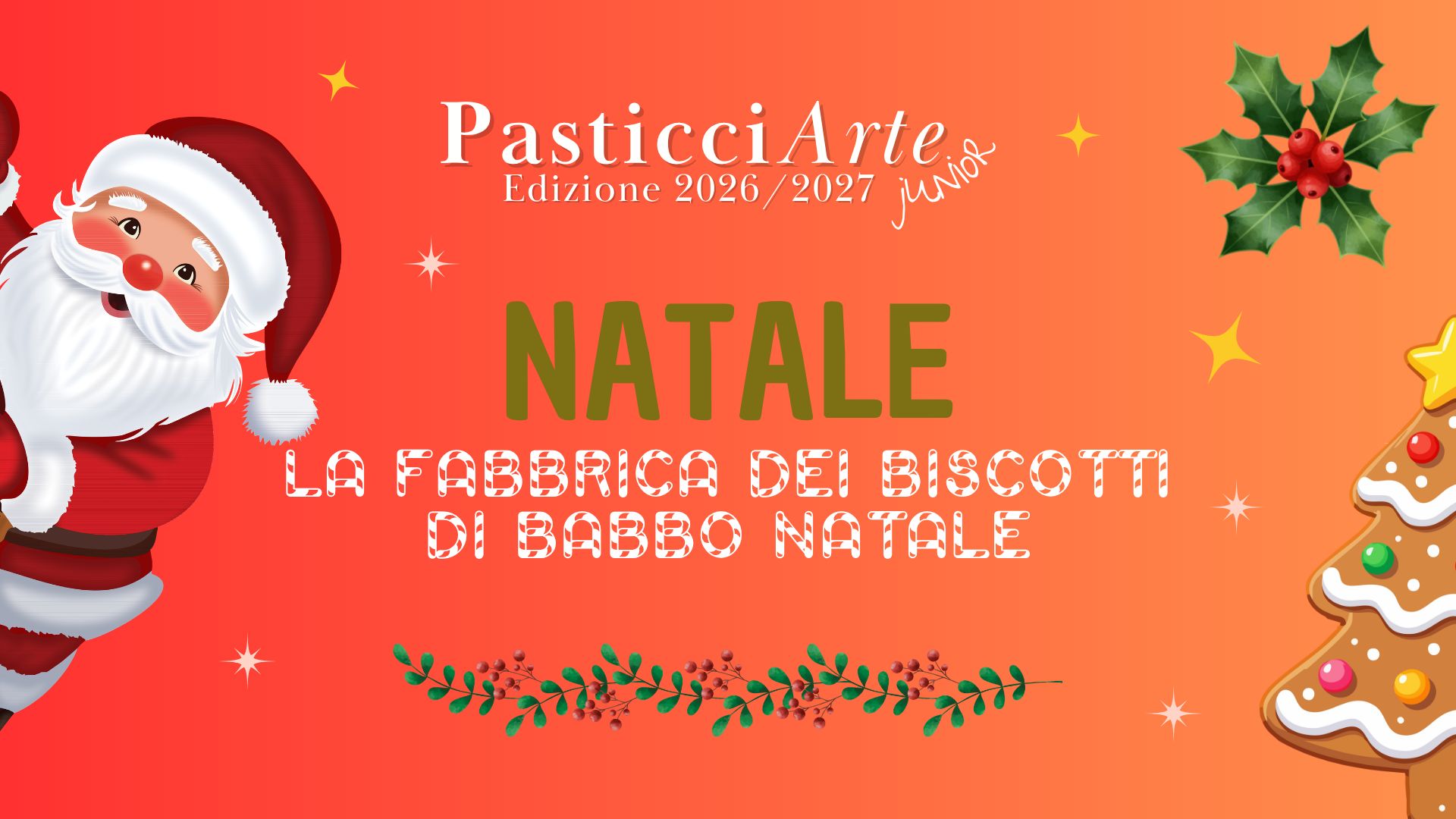 NATALE - La fabbrica dei biscotti di Babbo Natale  - 2° turno